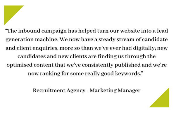 recrtuitment agency quote